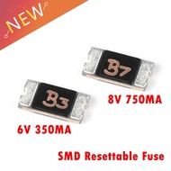 20PCS/Lot SMD Resettable Fuse 1206 350MA PTC12066V035 750MA PTC12068V075 SMD Self-recovery Fuse