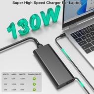 130W USB C Type C Adapter Laptop Charger Replacement for Dell XPS 15 (9575) 2-in-1 XPS 17 XPS 15 Pre