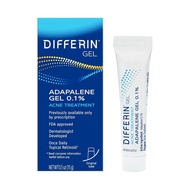 Differin Acne  Gel, 30 Day Supply, Retinoid  for Face with 0.1% Adapalene, Gentle Skin Care for Acne