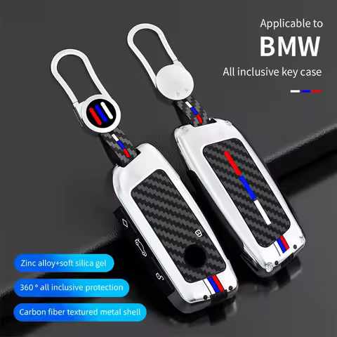 Car Key Case Cover Key Bag for BMW X1 U11 X7 G07 XM G09 i7 7 Series G70 LCI iX I20 U06 G81 M3 Auto A