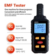 3 in 1 EMF Meter Electromagnetic Field Radiation Detector EMF Tester for Home EMF Detector Ghost Equ