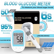 50/10 SET Medical Glucometer Blood Glucose Meter Mmol/L Mg/dl Glucometer for Diabetes Sugar Test Str