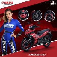 Coverset Yamaha Y15ZR V1 V2 Exciter RC Merah Matte 2019