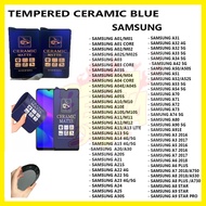 TEMPERED CERAMIC BLUE SAMSUNG A2 CORE J2 Prime G530 J2 J2 PRO J2 CORE J3 J310 J3 PRO J330 J4 J4+ J4 