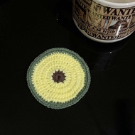 Fiona's Crochet Avocado Placemats Cup Coaster Cup Mat 牛油果钩针杯垫 CC034