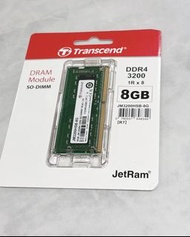 ⭐️全新 【創見 Transcend 】JetRam JM3200-HSB-8G NB DDR4 3200 8G 筆電專用 記憶體