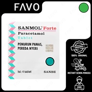 Sanmol Forte Paracetamol 650 mg - 4 Tablet