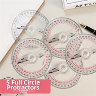 360 Degree Angle Measurement Ruler Template