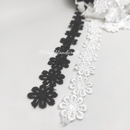 1 Yard Plain Jasmine Gyper Lace - Jasmine Flower Lace