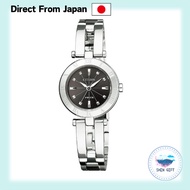 CITIZEN wicca Eco-Drive Half Bangle Watch NA15-1571 Ladies direct from japan