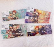 [放/換] ES 偶像夢幻祭 合奏明星 鐳射票 觀影紀念卷 sbr 明星昂流 一彩 紫之創 千秋