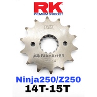 RK Front Sprocket 520 Ninja 250 14T / 15T  Premium Sprocket Ninja250SL Z250SL RK 520 RK520 Depan Kawasaki Ninja250 250SL