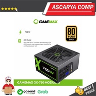 GameMax GX-750 Modular 80+ Gold ATX Power Supply / PSU 750Watt Gamemax