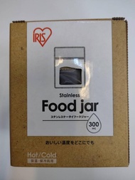 愛麗思歐雅瑪 Iris Ohyama SFJ-300 不鏽鋼食物保溫瓶 300ml 海軍藍