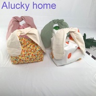 Lunch Bag For Kids Women Ins Japanese Bento Bag Cute Canvas Lunch Bag Lunch Beg Portable Lunch Box Bag Thermal Insulation Bag Insulated Lunch Bag Picnic Bag