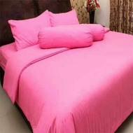 Chelsea Rosewell Microtex - Plain Light Pink Bed Sheet Soft Pink Bedsheet