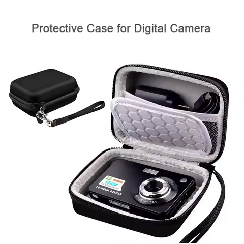 Carrying Case for Digital Camera Mini Protective Case for Sony Canon Fuji Samsung Ricoh Universal CC