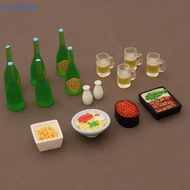 Sun 7PCS Doll House Accessories 1:12 Dollhouse Miniature Eel Rice Caviar Sake Lamian Noodles Kitchen