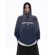 MASONPRINCE Musim Gugur Bergaya Hoodie Longgar Jaket Pasangan Bersaiz Besar Amerika untuk Lelaki