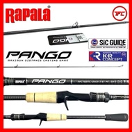 RAPALA PANGO Baitcast & Spinning Fishing Rod BC Baitcasting Long Distance Casting Game