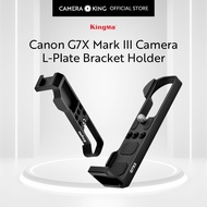 [KingMa] LPlate Bracket | Holder for Canon G7X Mark III Camera Compatible For Canon G7X Mark III D B