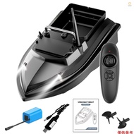 Ado)Fishing Bait Boat 500m Remote Control Bait Boat Dual Motor Fish Finder 2KG Loading Support Autom
