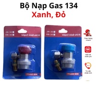 Gas Filling Valve Head 134 Blue, Red-