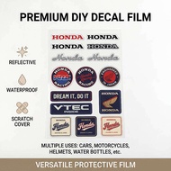 Honda | FOR HONDA HRC Durable Waterproof Reflective Decor Sticker Scratch Cover For Motorcycle Car H