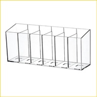 KOK Customizable Clear Drink Packet Holder 6 Adjustable Sections