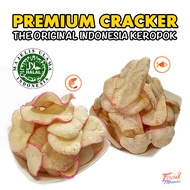 👩🏻‍🍳【HOT】Premium Fish/Prawn Crackers 👩🏻‍🍳 0.25 Kg Halal Original Handmade Fried Keropok Indonesia 👩🏻‍🍳 Foodmania