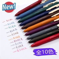 New~japan ZEBRA ZEBRA Pen Gel Pen JJ15 Retro Series Push Type Fountain Pen Interchangeable Refill for Students 0.5