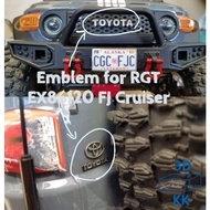 Toyota Emblem for 1/10 RGT EX86120 FJ Cruiser