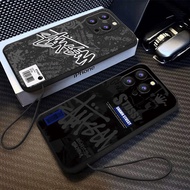 Crown Graffiti Casing for Oppo A60 A18 A38 A78 A58 Reno 8T A17 A57 2022 A15 A16 A16K A54 A53 A12 A5S