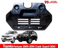 กันแคร้ง Vigo/ Vigo Champ/ Fortuner/ Fortuner Champ ทรงห้าง ใส่ได้ทุกโฉม สีดำ