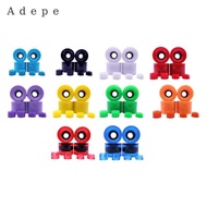 Adepe 4x Skateboard Wheels Cruising Wheels 78A Street Wheel PU with Bushings for