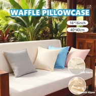 Waffle Cushion Pillowcase 40x40