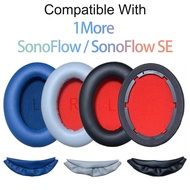 Replacement Headband Ear pad For 1More SonoFlow SE Headphone Earpads Cushion Sponge Headset Earmuffs