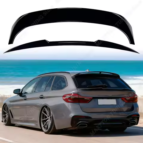 For BMW G31 Touring 520i 530i 540i 525d M550d 2017-2023 Rear Trunk Roof Spoiler Lip Tail Center Wing