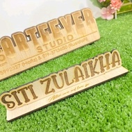 Wooden STAND Classic Cute Name