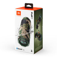 JBL Flip 7 便攜式藍牙喇叭 – IP67防水 強勁音質 長效電池 戶外旅行必備 - 迷彩 [平行進口 代理一年保養]
