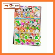 8018 JM Gasing Mini Beyblade Gasing Spin Kids Toy 20pcs 战龙旋风