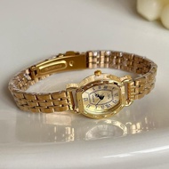 NEW Barrel Dial Watch 2025 Mini Retro Style Roman Numbers Compact Stainless Steel Strap Watch for Wo