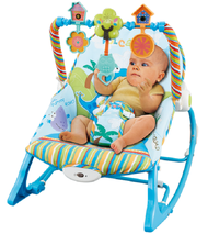 KONIG KIDS Infant-to-Toddler Rocker Baby Rocker Baby Vibrate Bouncer Baby Music Rocker Kerusi Enjut 