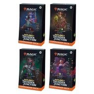 Magic: The Gathering Outlaws of Thunder Junction Commander Deck Bundle - Includes All 4 Decks (Quick