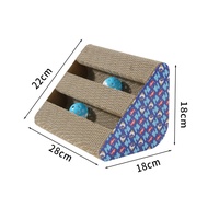 AP AIMAYAPET Corrugated Paper Cat Scratcher Grinding Claws Cat Toy Cat Scratcher Board Papan Calar K