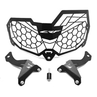 For HONDA CRF 300L CRF300L Rally 2020 2021 2022 CRF LOGO ด้านหน้าตัวป้องกันไฟหน้าฝาครอบอุปกรณ์มอเตอ