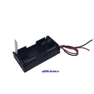 2*AA Double A 1.5v 3v Battery Holder Casing with Leads & Knife Switch