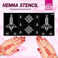 Sticker inai / Sticker Henna / Henna Stencil / Mehndi Stencil NEW DESIGN