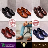 TOMAZ - C328 LEATHER BOAT SHOES / FULL GENUINE LEATHER / ALL COLOURS / ORIGINAL / NEW / KASUT KULIT 