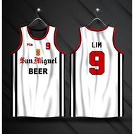 PBA RETRO JERSEY | SAN MIGUEL BEER SAMBOY LIM #9 JERSEY | FULL SUBLIMATION
